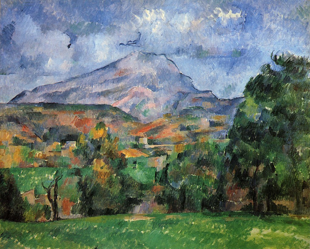 Góra Sainte-Victoire Paul Cezanne 1888-1890
